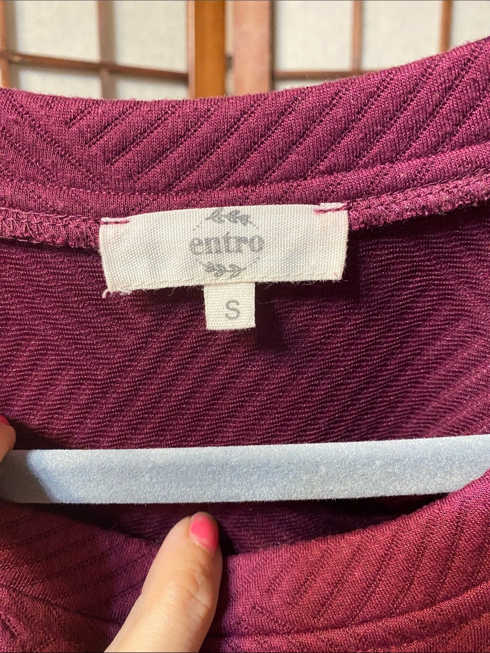 Entro Boxy Textured Top - Picture 4 of 5
